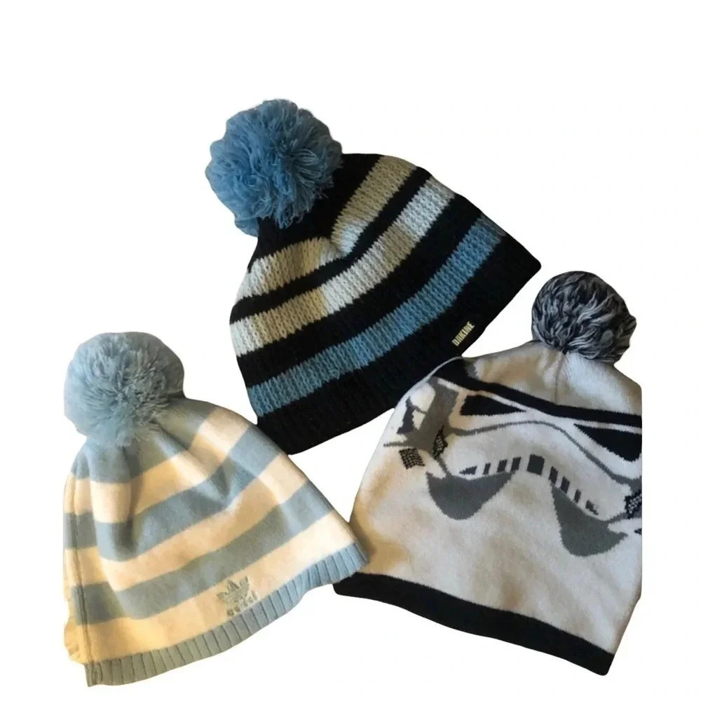 Kids Star-wars Adidas Spring Knit beanie bundle Star wars Snow day ski vacation